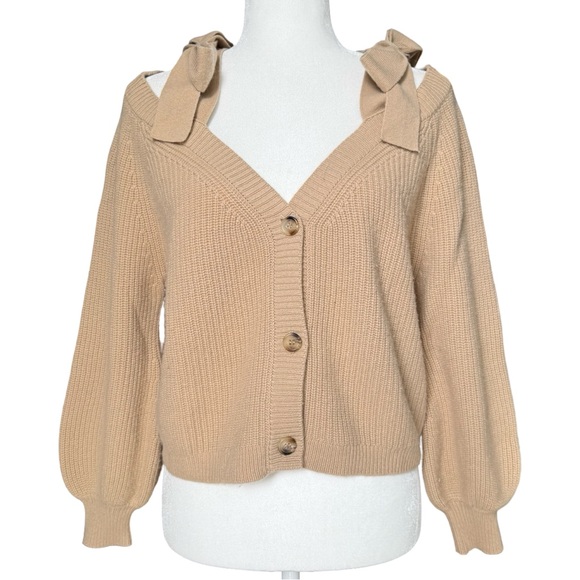 Cami NYC | Loe Cardigan Sweater in Latte - Size Small - Picture 3 of 16